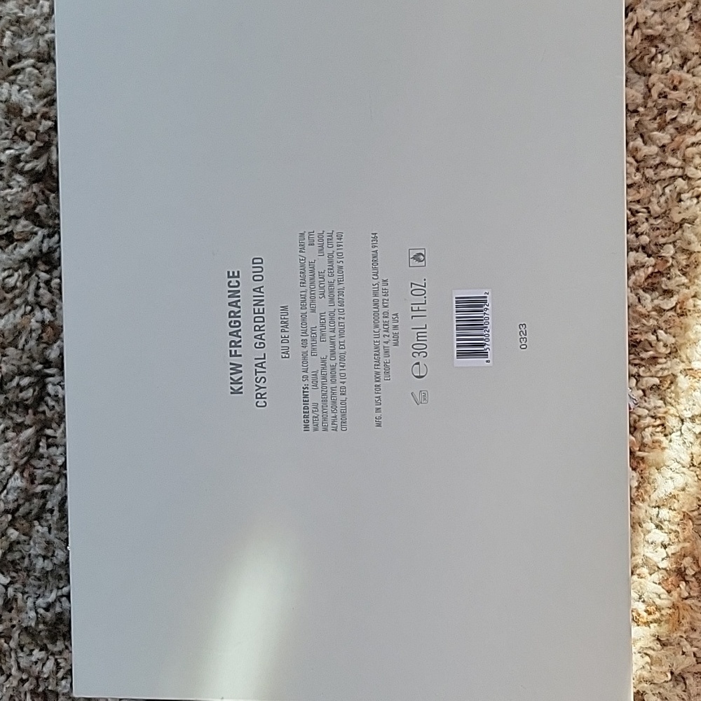 KKW FRAGRANCE CRYSTAL GARDENIA OUD